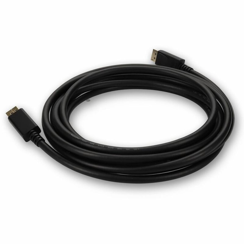 AddOn 2m DisplayPort 1.4 Male to DisplayPort 1.4 Male Black Cable For Resolution Up to 7680x4320 (8K UHD) - Thumbnail 3