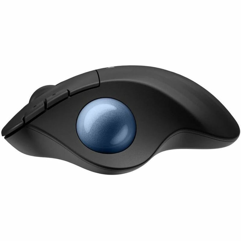 ERGO M575S WIRELESS MOUSE TRACKBALL (BLACK+BLUE BALL) - Thumbnail 2