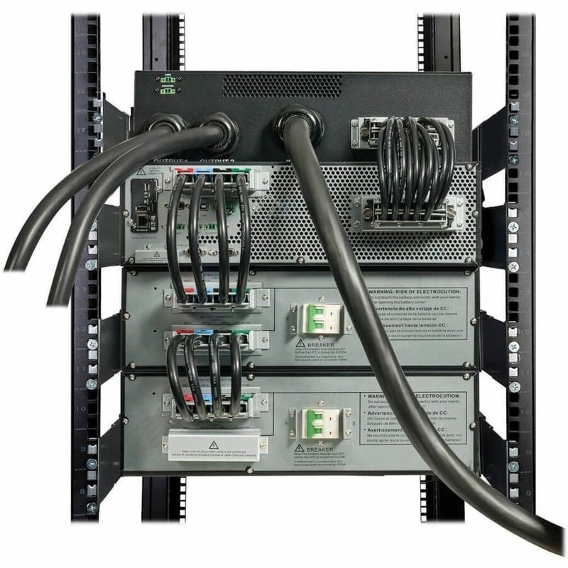 Eaton 13kW 208V 3-PH UPS with input and output connectorized cables and Network-M3 card - Thumbnail 3