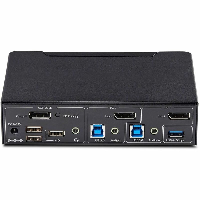 2-PORT DISPLAYPORT KVM SWITCH 4K 60HZ USB 3.0 EDID MANAGEMENT - Thumbnail 2