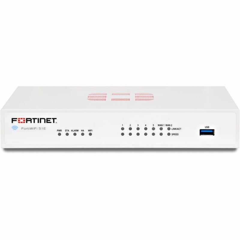 Fortinet FortiWifi FWF-51E Network Security/Firewall Appliance - Thumbnail 5