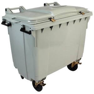 HSM 4 Wheel Secure Collection Cart - Thumbnail 1