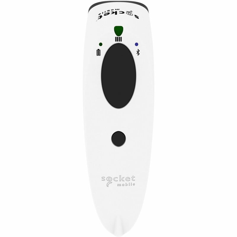 Socket Mobile SocketScan S720, Linear Barcode Plus QR Code Reader, White & Black Dock