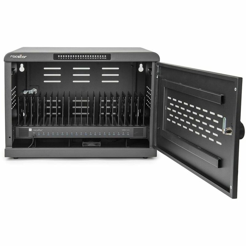 VOLT UC20 USB-C CHARGE CABINET 1000W TOTAL PD-DESKTOP OR WALLMOUNT - Thumbnail 3