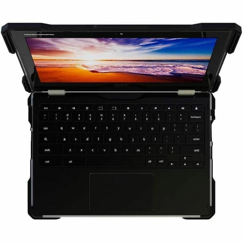 Rugged Hard Shell Case for Acer Chromebook 511 (R756TN) w/ Stylus Cutout - Thumbnail 2