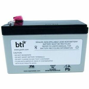 12V9AH-T2-BATT-BTI 12V 9AH SLA 12V 9AH T2/F2 TERMINAL