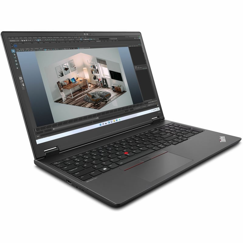 Lenovo ThinkPad P16v Gen 1 21FE0021US 16" Mobile Workstation - WUXGA - 1920 x 1200 - AMD Ryzen 5 PRO 7640HS Hexa-core (6 Core) 4.30 GHz - 16 GB Total RAM - 512 GB SSD - Thunder Black - Thumbnail 1