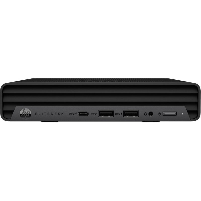 HP EliteDesk 805 G6 Desktop Computer - AMD Ryzen 5 PRO 4650GE Hexa-core (6 Core) - 16 GB RAM DDR4 SDRAM - 256 GB M.2 PCI Express NVMe SSD - Desktop Mini - Thumbnail 4
