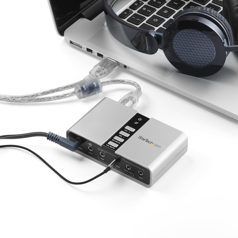 StarTech.com 7.1 USB Audio Adapter External Sound Card - Thumbnail 4