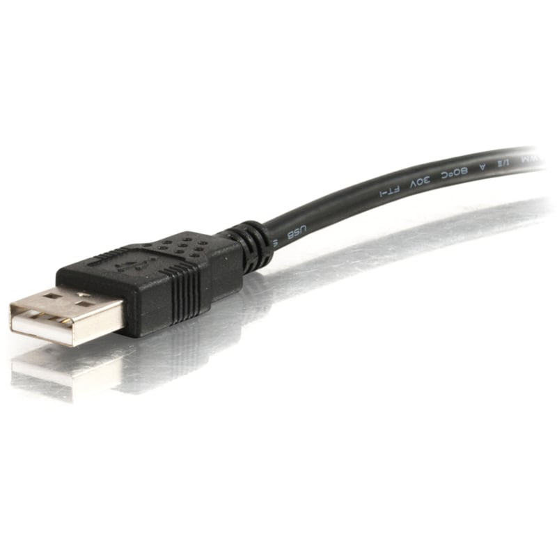 C2G 2m USB Cable - USB 2.0 A to USB Mini B - M/M - Thumbnail 4