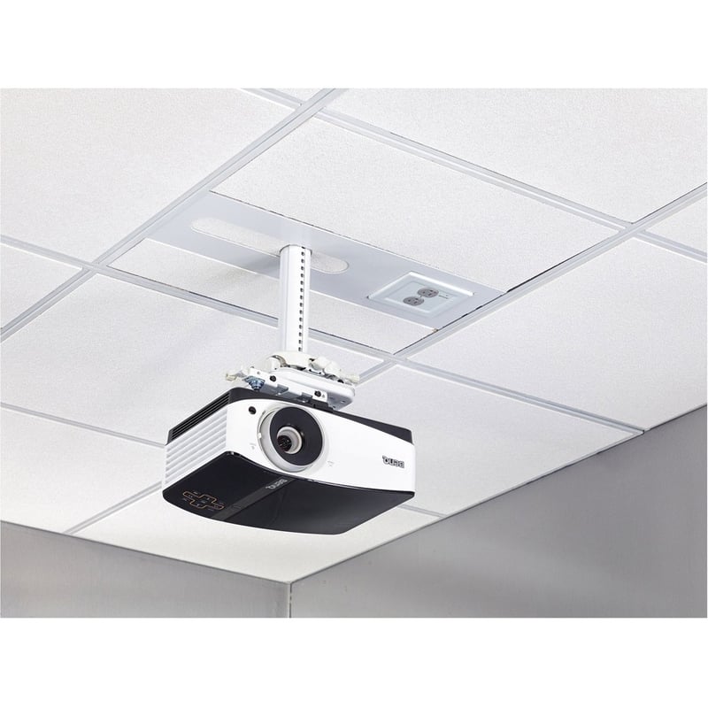 Chief Universal Suspended Ceiling Projector System - White - Thumbnail 2