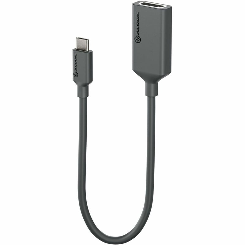 Alogic Elements Series USB-C to HDMI Adapter with 4K Support - Male to Female - 20cm - Thumbnail 1
