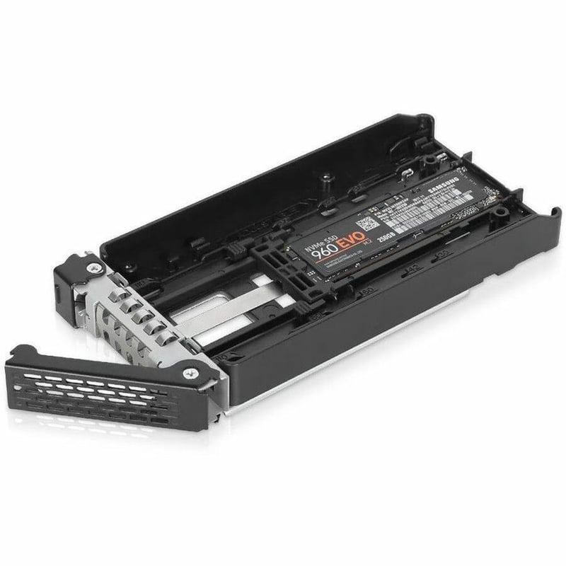Icy Dock ToughArmor MB873MP-B V2 Drive Enclosure for 5.25" M.2, PCI Express NVMe 4.0 - SFF-8612 OCuLink Host Interface Internal - Black - Thumbnail 3