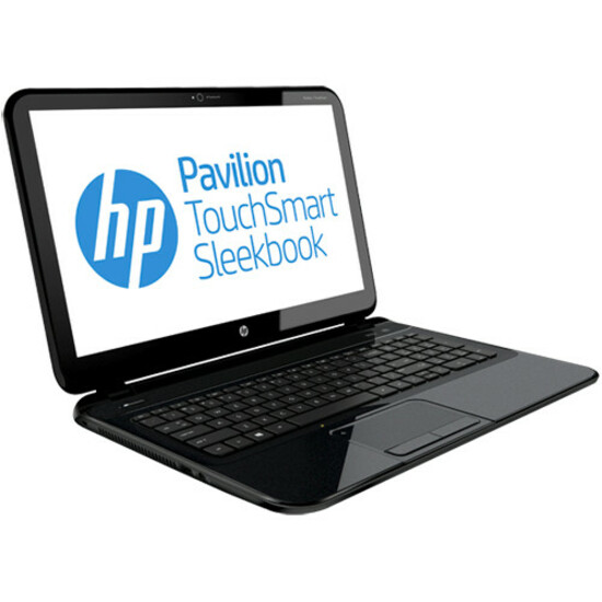HP Pavilion TouchSmart 15-b100 15-b156nr 15.6" Touchscreen Notebook - HD - AMD A-Series A4-4355M - 4 GB - 500 GB HDD - Sparkling Black - Thumbnail 5