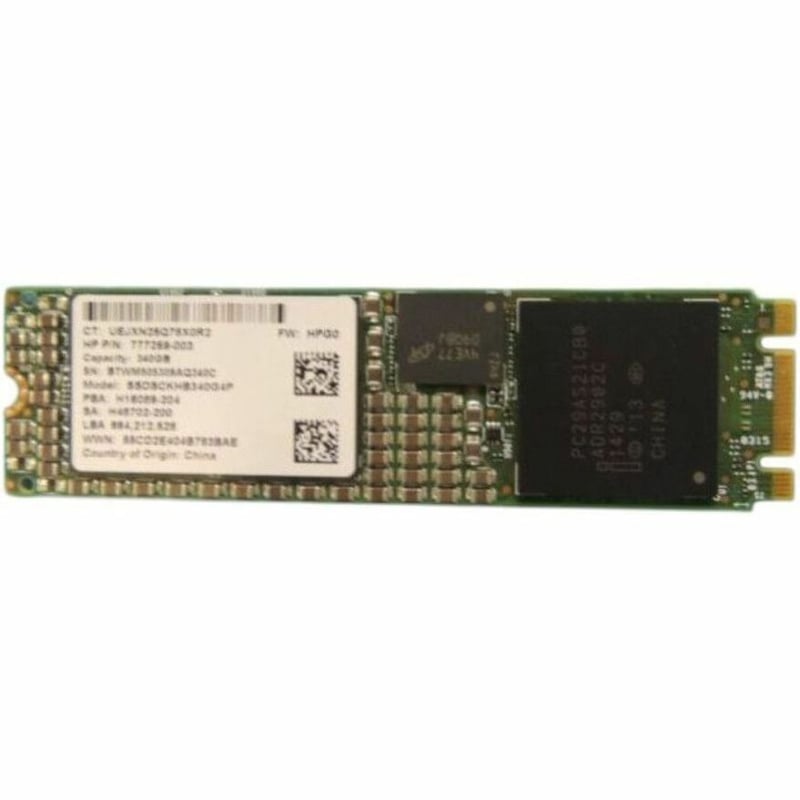 HPE Sourcing 340 GB Solid State Drive - M.2 2280 Internal - SATA (SATA/600) - Read Intensive - Thumbnail 2