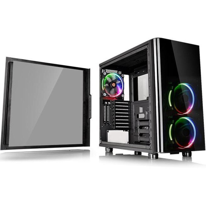 Thermaltake View 31 Tempered Glass RGB Edition Mid Tower Chassis - Thumbnail 5