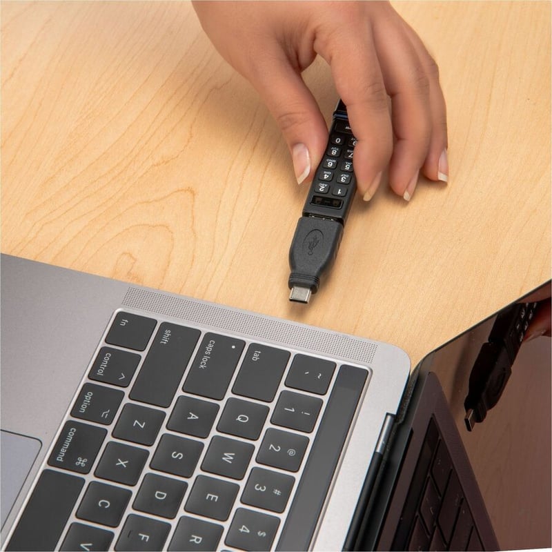 Rocstor DataSecure FX5 256GB Encrypted USB Flash Drive - Thumbnail 4