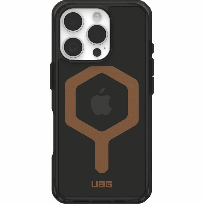 UAG CASE IPH16 PRO PLYO MGSF-BLK/BRNZ - Thumbnail 1