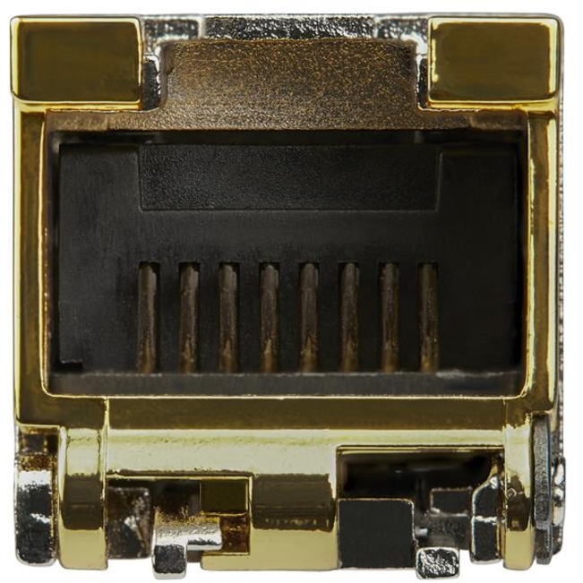 StarTech.com Juniper RX-GET-SFP Compatible SFP Module - 1000BASE-T - 1GE Gigabit Ethernet SFP to RJ45 Cat6/Cat5e Transceiver - 100m - Thumbnail 3