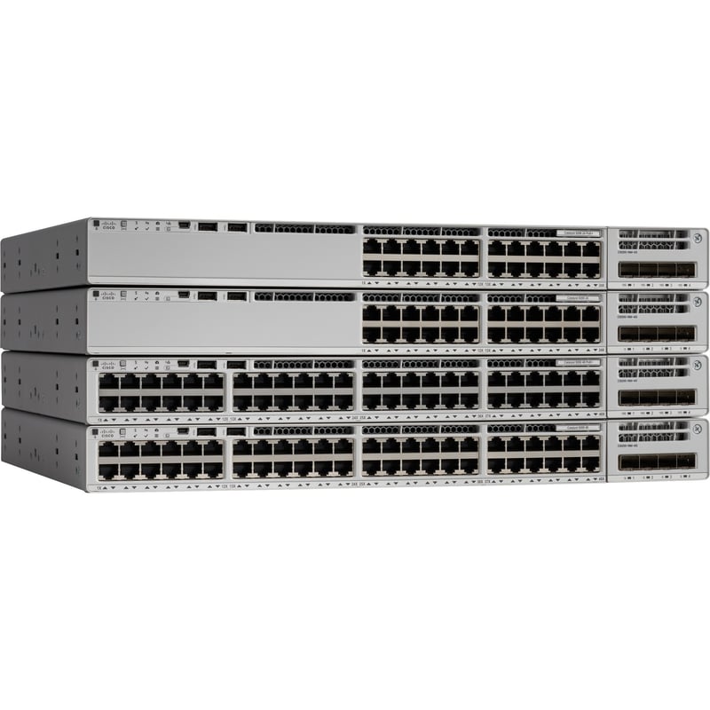 Cisco Catalyst C9200-48P Layer 3 Switch - Thumbnail 1