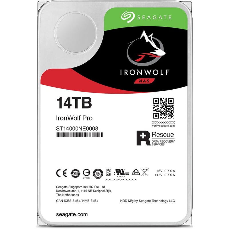 SEAGATE 14TB IRONWOLF PRO NAS 7200 RPM - Thumbnail 5