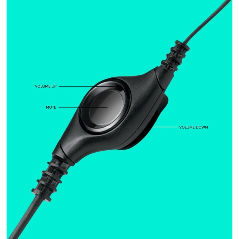 Logitech Padded H390 USB Headset - Thumbnail 4
