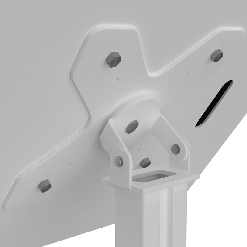 CTA Digital CTA Medical Floor Stand Enclosure for iPad Gen 10, 11" iPad Pro, & More - Thumbnail 2