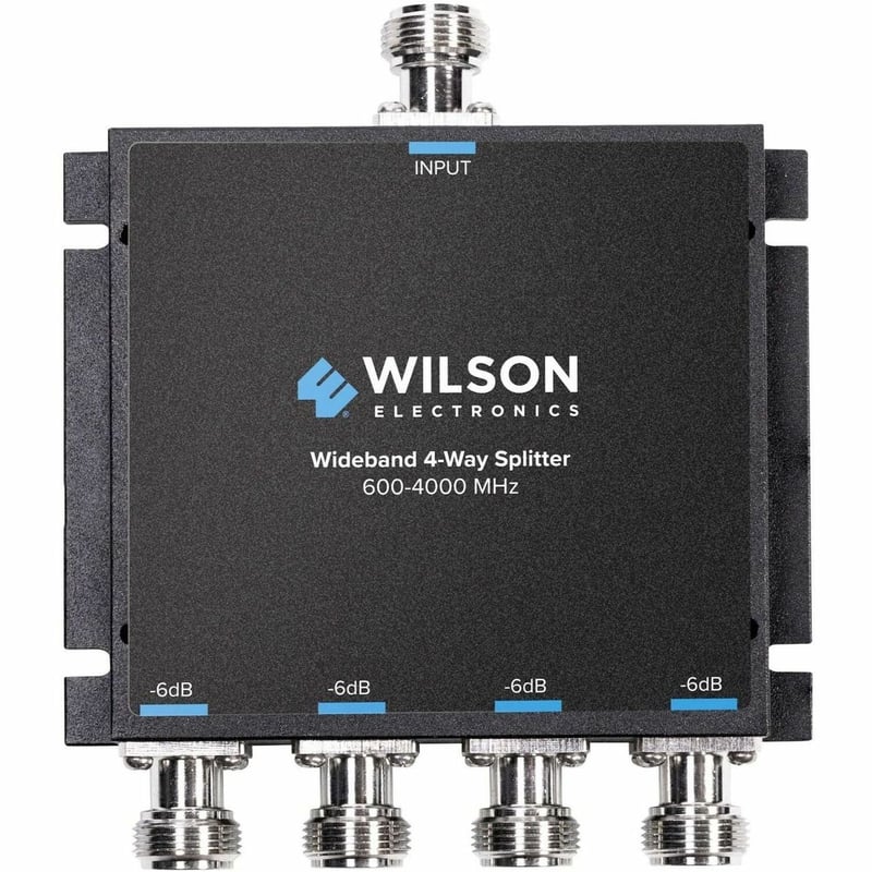 SPLITTER 4 WAY -6 DB 600-4000MH W/ N FEMALE CONNECTORS - Thumbnail 1