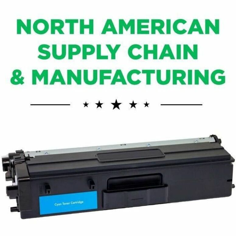 Clover Imaging Remanufactured High Yield Cyan Toner Cartridge for Brother TN433C - Thumbnail 2