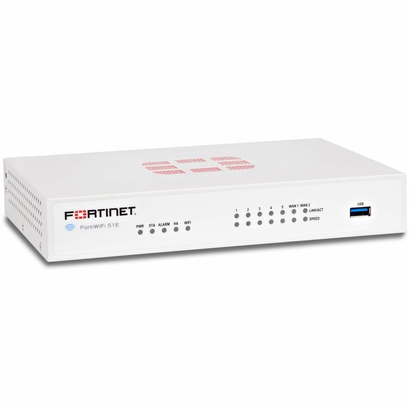 Fortinet FortiWifi FWF-51E Network Security/Firewall Appliance - Thumbnail 3