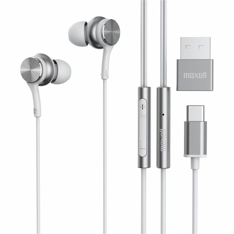Maxell Fusion X USB-C Earbuds - Thumbnail 1