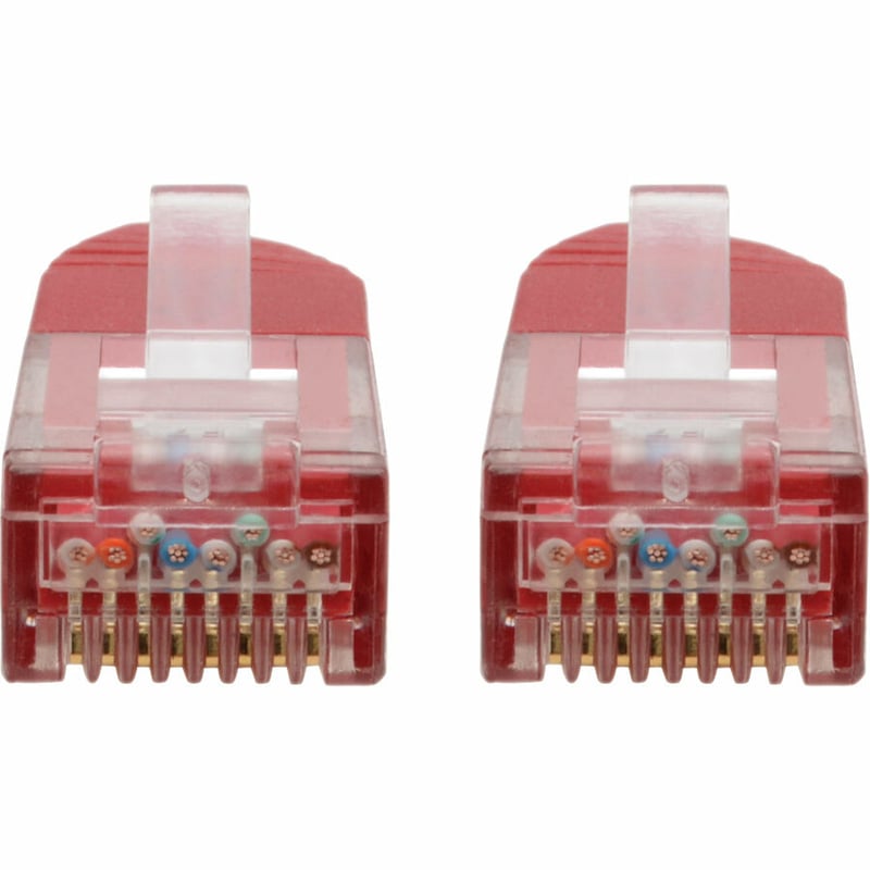 Eaton Tripp Lite Series Cat6 Gigabit Molded (UTP) Ethernet Cable (RJ45 M/M), PoE, Red, 5 ft. (1.52 m) - Thumbnail 3