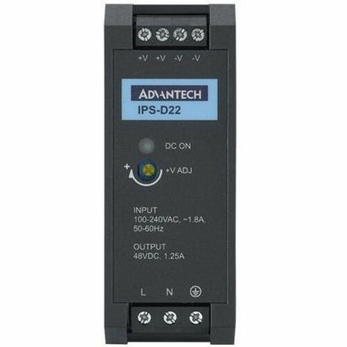 24VDC DIN RAIL PS D22 DIN RAIL A/D 100-240V 60W 24V - Thumbnail 1