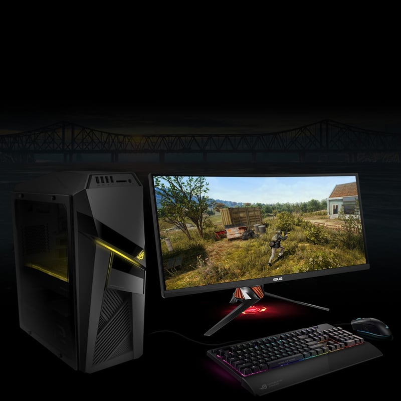 Asus ROG Strix GL12CX-XB991 Gaming Desktop Computer - Intel Core i9 9th Gen i9-9900K 3.60 GHz - 32 GB RAM DDR4 SDRAM - 1 TB SSD - Tower - Iron Gray - Thumbnail 4
