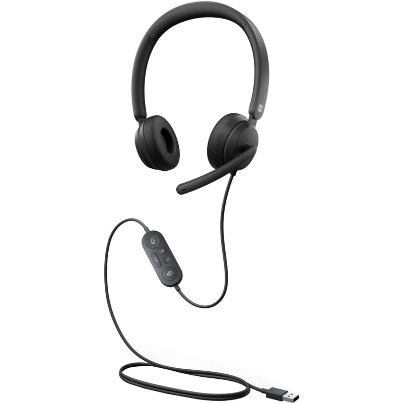 INCASE MODERN USB HEADSET DESIGNED BY MICROSOFT - BLACK - Thumbnail 1