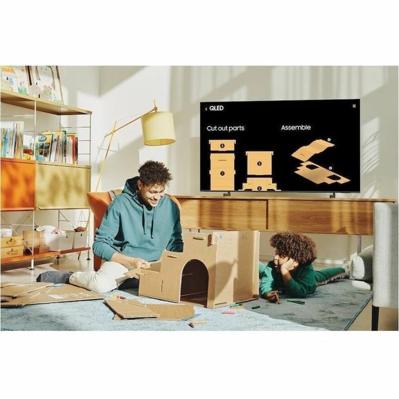 Samsung Q60BD QN85Q60BDF 84.5" Smart LED-LCD TV 2022 - 4K UHDTV - Titan Gray - Thumbnail 3