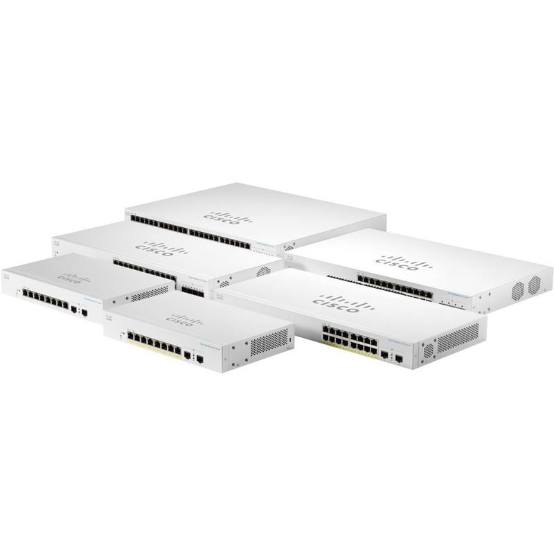 CBS220 SMART 8-PORT GE, POE, EXT PS, 2X1G SFP - Thumbnail 3