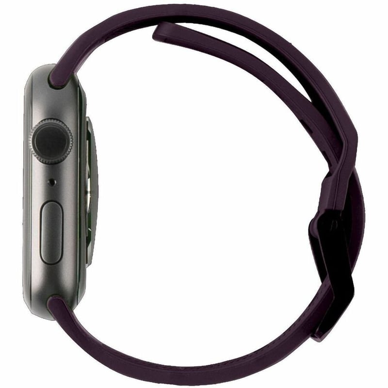 Apple Scout Silicone Strap for Apple Watch / Scout Silicone Strap for Apple Watch Ultra 3, Ultra 2, & Ultra - Eggplant - Thumbnail 4