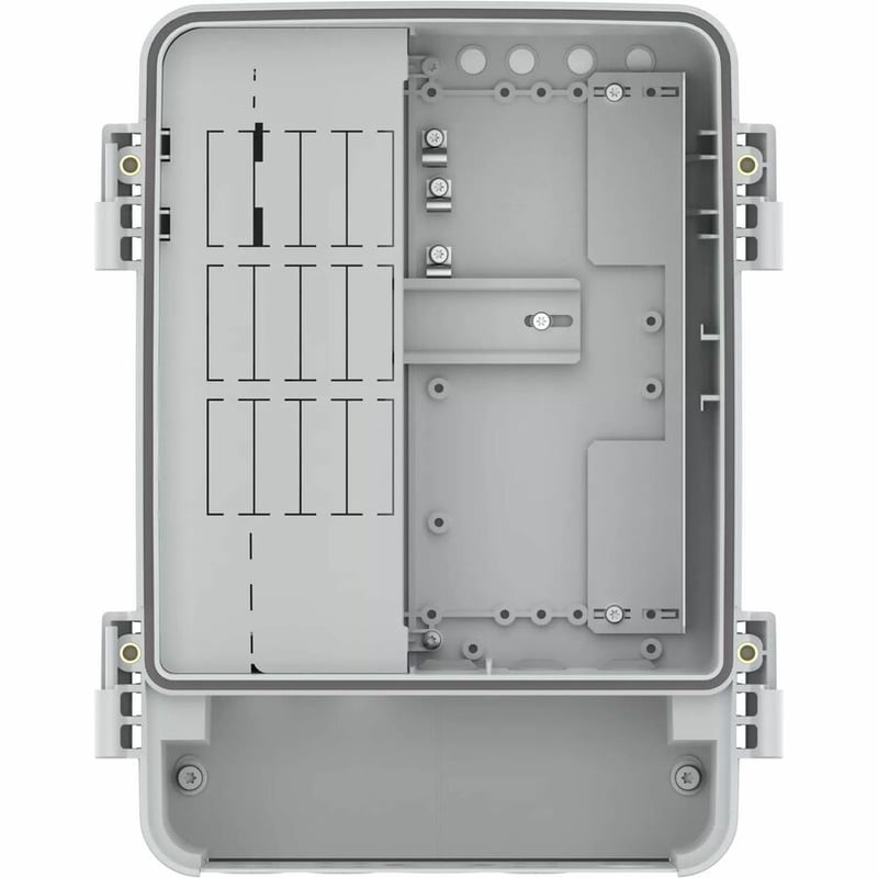 AXIS TQ1817-VE Mounting Box for Power Supply, Media Converter - White - TAA Compliant - Thumbnail 2
