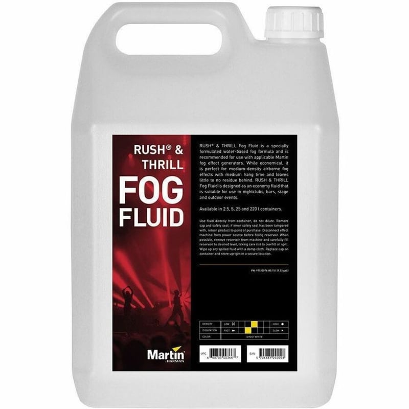 Martin RUSH & THRILL Fog Fluid - Thumbnail 1