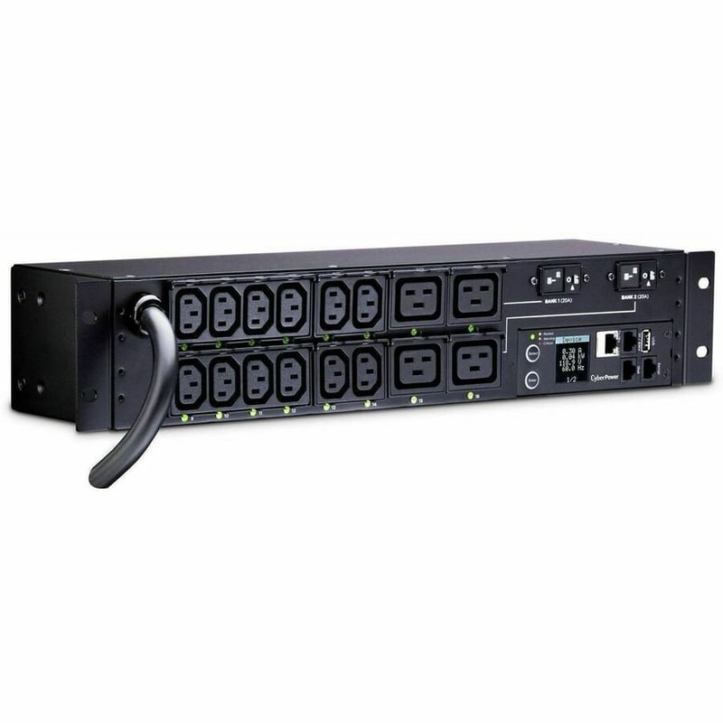 CyberPower PDU41008 Single Phase 200 - 240 VAC 30A Switched PDU - Thumbnail 5