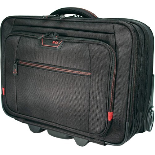 Mobile Edge Travel/Luggage Case for 13" to 17.3" iPhone Notebook - Black, Red - Thumbnail 1