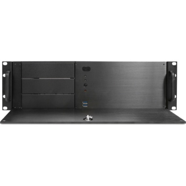 iStarUSA 3U 5.25" 3-Bay Compact microATX Chassis - Thumbnail 2