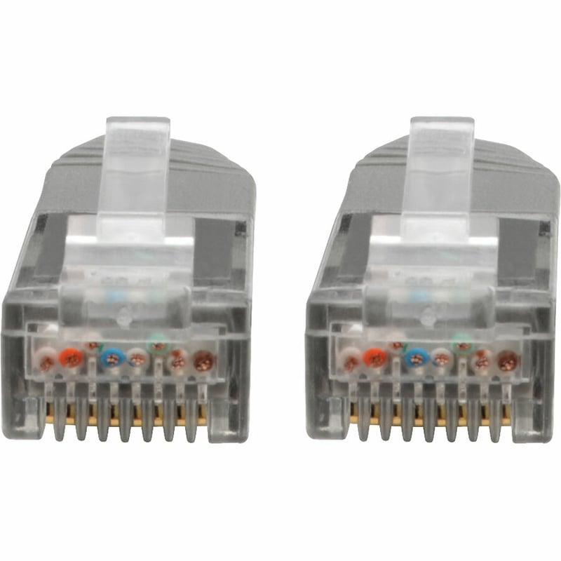 Eaton Tripp Lite Series Cat6 Gigabit Molded (UTP) Ethernet Cable (RJ45 M/M), PoE, Gray, 20 ft. (6.09 m) - Thumbnail 2
