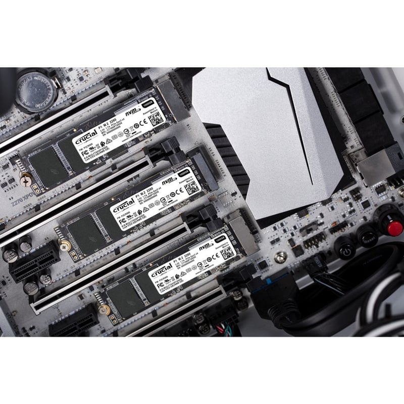 CRUCIAL 500GB QLC PCIE NVME 3.0 X4 M.2 2280 SSD - Thumbnail 3