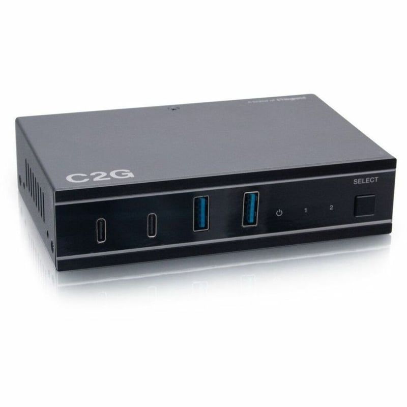 C2G 2X4 USB-C SWITCH USB 3.2 GE 2 USB-C TO 2 USB-C AND 2 A PORTS - Thumbnail 1