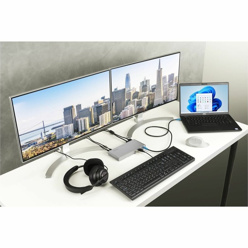Kensington SD4810P USB-C 5Gbps Triple Video Driverless Dock - Thumbnail 2