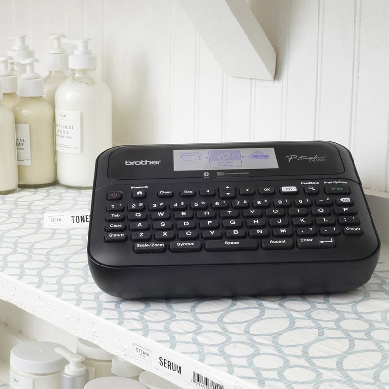 Brother P-Touch PT-D610BT Business Professional Connected Label Maker - Thumbnail 3