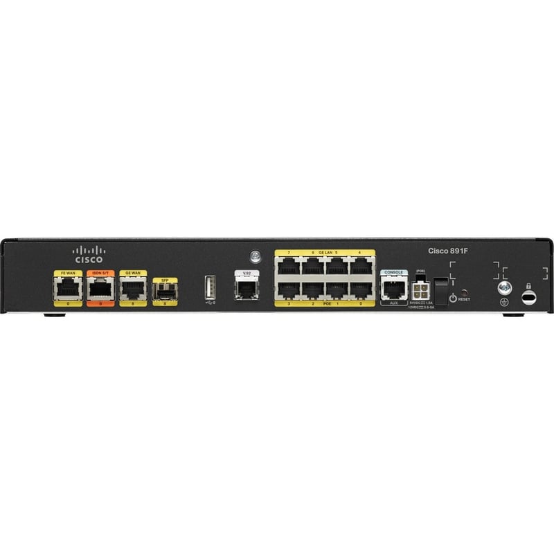 Cisco 891F Gigabit Ethernet Security Router with SFP - Thumbnail 3