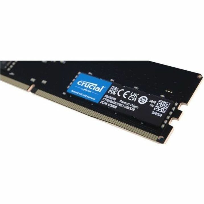 CRUCIAL 32GB DESKTOP DDR5 5600 MHZ UDIMM MEMORY - Thumbnail 3